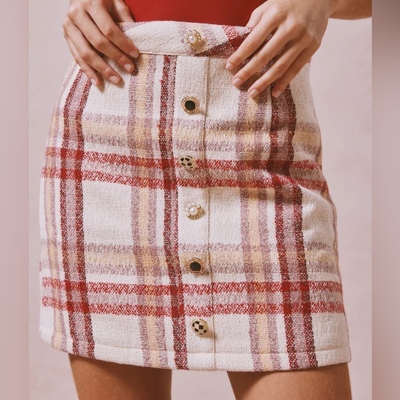 Sister Jane Dresses & Skirts - NWT Sister Jane Claudette Check Mini Skirt